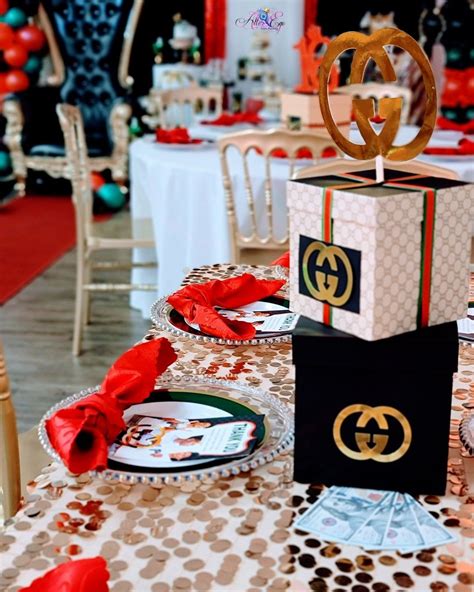 gucci baby birthday party theme|Gucci Theme Party .